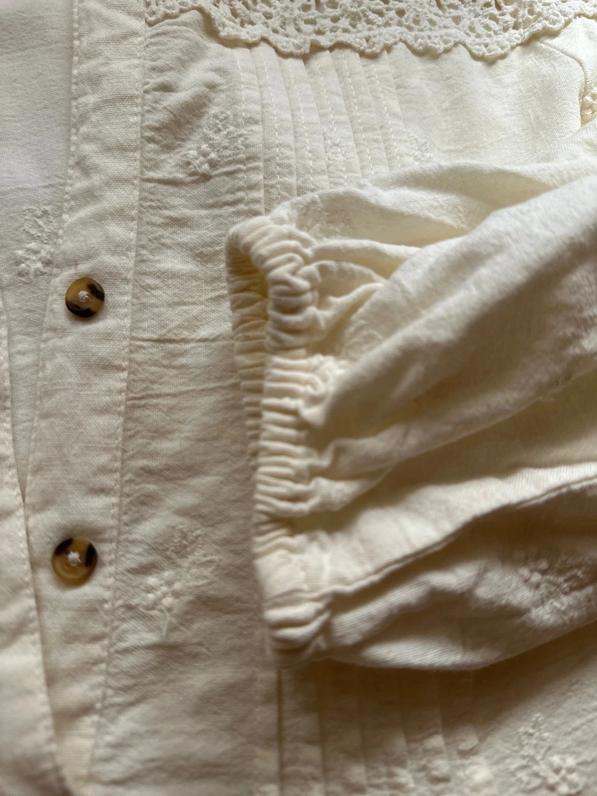 Zara embroidered blouse – photo 6